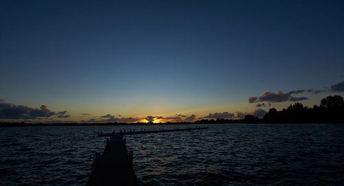 Zonsondergang Reeuwijkse plassen