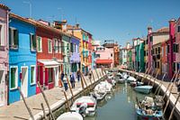 Venice, Burano, the colourful island.