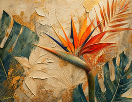 Imperial Jungle-Kollektion – Paradiesvogelblume 1