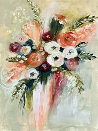 Floral Expression by Wall Wonder