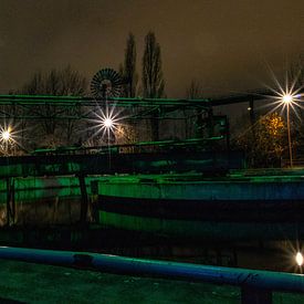 Industrie bei Nacht von bert erven