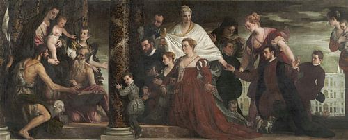 De Madonna van de Cuccina-familie, Paolo Veronese