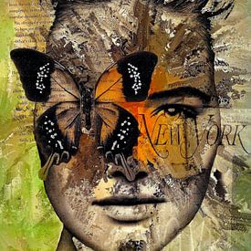 With a butterfly von Gabi Hampe