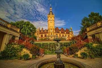 Paleis Schwerin en zijn Orangerie van Holger Felix