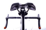 Details of the cyclist bike "saddle and handlebar " by Diane Bonnes thumbnail