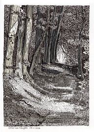 dessin d'ambiance sur Gerard van Heugten