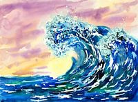 Summer Waves Ocean