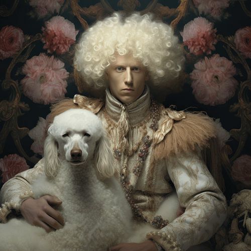 Vorst met zijn trouwe viervoeter