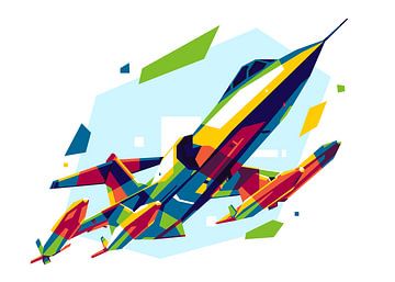 F-104 Starfighter in WPAP van Lintang Wicaksono