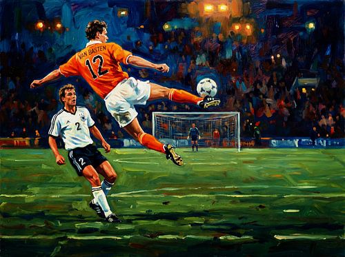 1988 Nederland tegen Duitsland: de legendarische volley