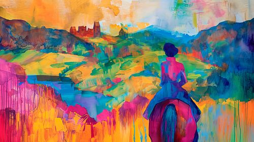 Reiten durch die Highlands