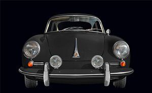 Porsche 356 C en noir