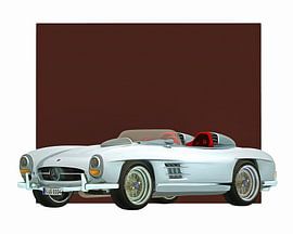 Oldtimer – Mercedes 300SL Daytona concept roadster von Jan Keteleer