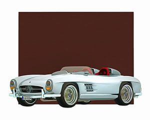 Oldtimer – Mercedes 300SL Daytona concept roadster