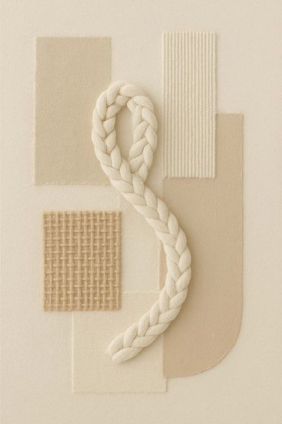 Gevlochten Stilte van Moonheart Artworks