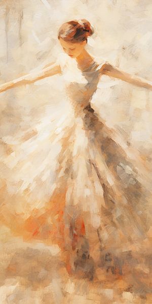 Portrait d'une danseuse par La collection ARTEO