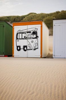 Sommercharakter: Ein heiterer Blick auf das Strandleben