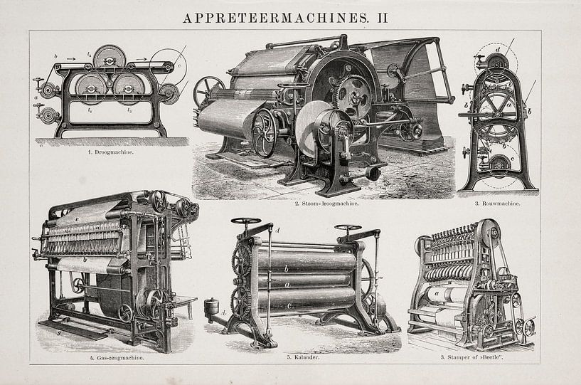 Vintage-Gravur Appreteers II von Studio Wunderkammer