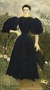 Portret van mevrouw M., Henri Rousseau van Meesterlijcke Meesters thumbnail