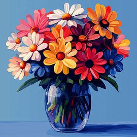 Blumen in einer Vase von Ellen Novara-da Lima