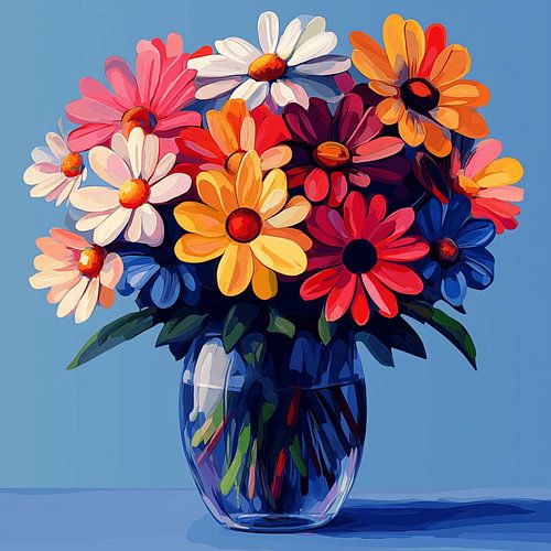 Flowers in a vase