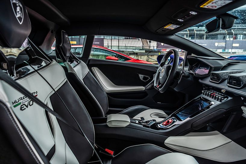 Lamborghini Huracan Evo Interior by Bas Fransen