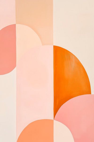 Formes géométriques abstraites par Poster Art Shop