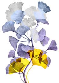 décoration florale ginko #ginko sur JBJart Justyna Jaszke