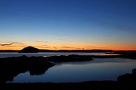 Sunset Myvatn Iceland van Mathieu Denys thumbnail
