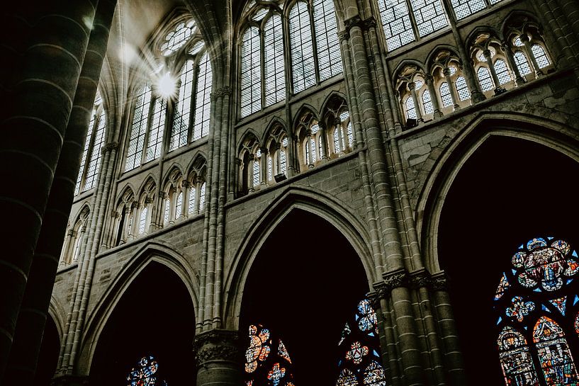 Stained Glass XI by Steven Goovaerts