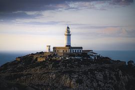 Twilight beacon, Cap de Formentor Lighthouse by Piermarco Raimondo