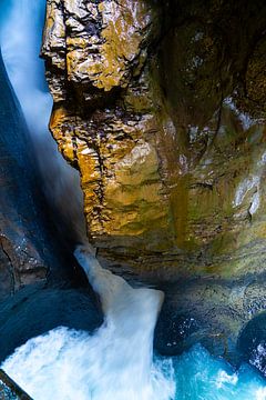 The powerful waterfall of the Alps by Daisy Renders
