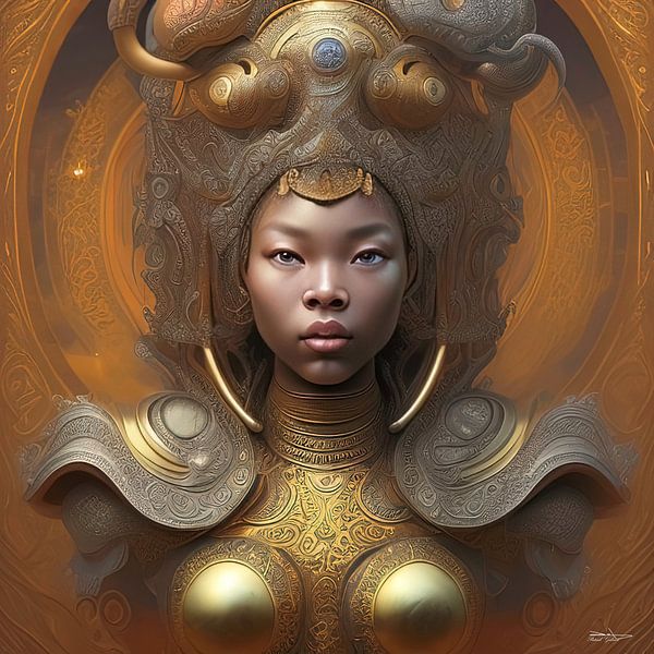 Afrikanerin von Gelissen Artworks