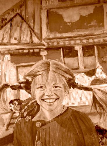 Pippi Longstocking, nostalgique sur Liesbeth Serlie