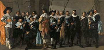 La maigre compagnie, Frans Hals, Pieter Codde
