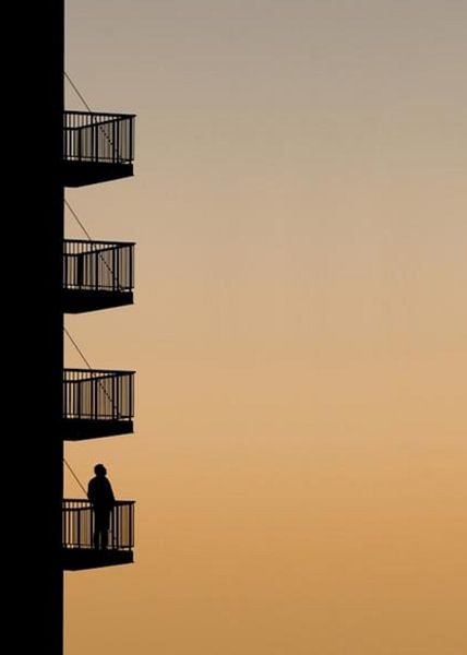 Balcony Silence by atiq fauzi