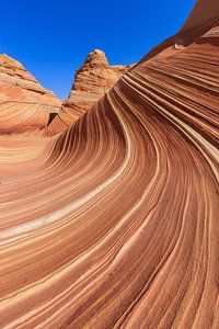 The Wave in de North Coyote Buttes, Arizona van Henk Meijer Photography