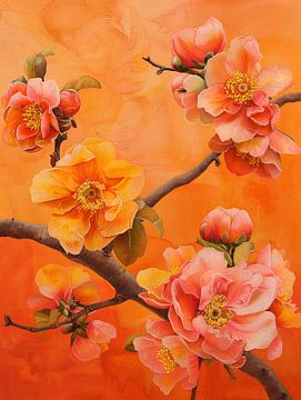 Kweepeerbloesem | Blossom Blaze van I ❤ Bloemen