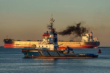Tug Fairplay-25 spotted in the Bear Canal. by Jaap van den Berg