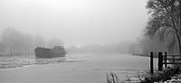 Ship on The Amstel River 