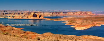 Lake Powell Panorama, Arizona U.S.A. by Adelheid Smitt