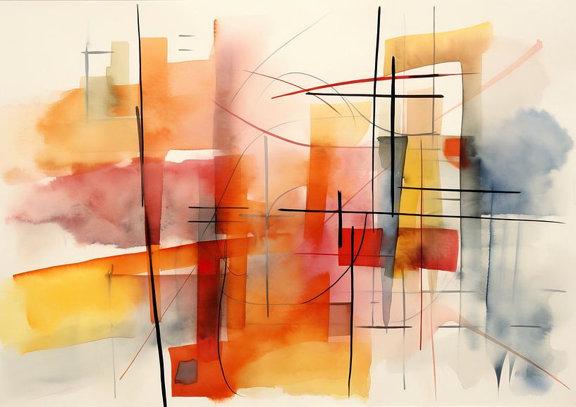 Transparent painting 422998 by Abstract Painting
