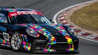 Porsche 911 GT3  op circuit Zandvoort.
