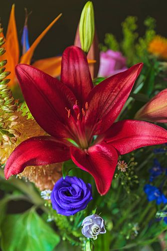 Colorful floral bouquet