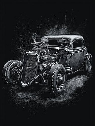 Klassische Autoeleganz