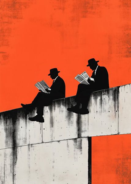 Wall of reading by Andreas Magnusson