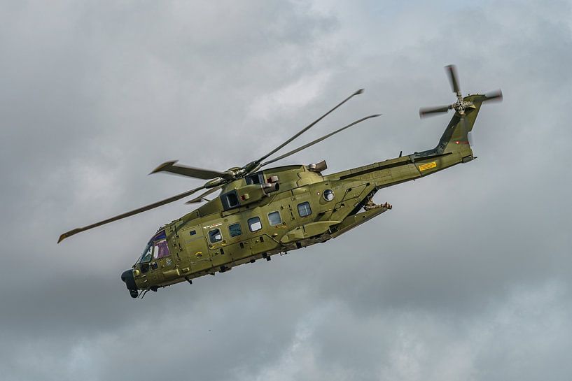 Deense Agusta Westland EH101 Mk.512 helikopter. van Jaap van den Berg