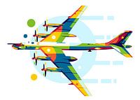 TU-95 Beer in Pop Art
