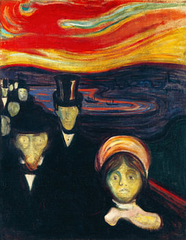 Angst - Edvard Munch
