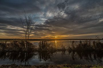 Mooie Zonsondergang van Marian van der Kallen Fotografie